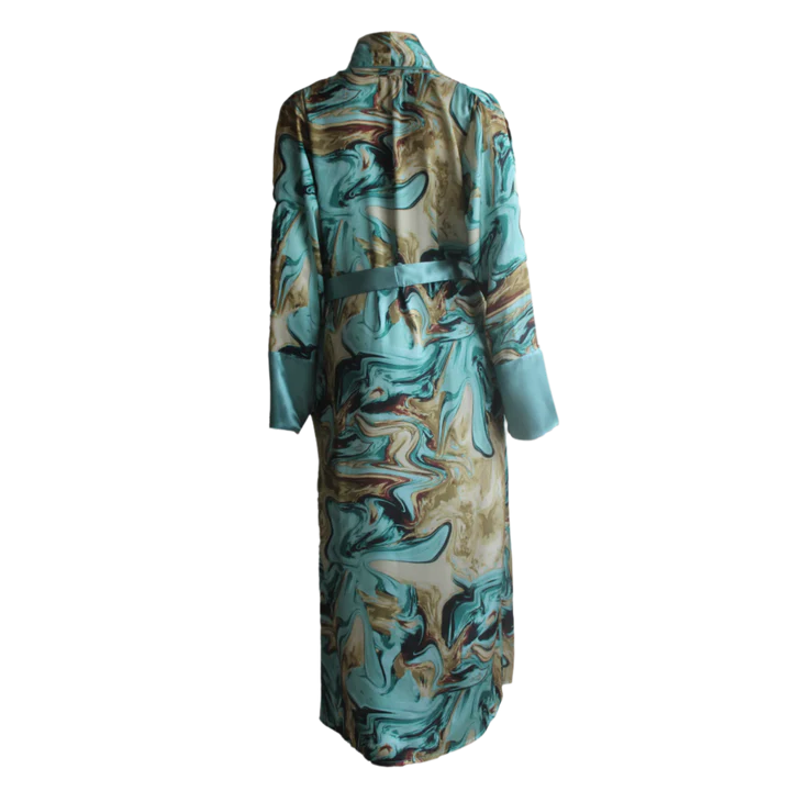 Ecliptic Green LONG ROBE