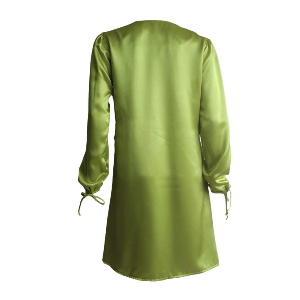 CASAVEVE ZIA LIME TIE ROBE-BACK